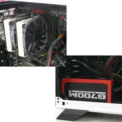 初期化済み 自作パソコン Windows 10 Pro Core i7 4790K 4.00GHz SSD256GB/HDD4TB/HDD1TB RAM32GB GTX1070 札幌市 清田区 平岡