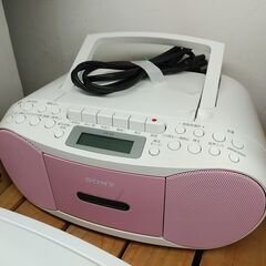 セール！品質保証☆配達有り！5000円(税別）SONY ＣＤラジ...