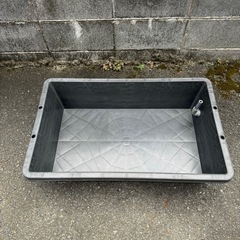 プラ舟　60L  ブラック　オーバーフロー加工品