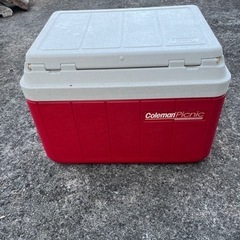 Coleman クーラーボックス  赤
