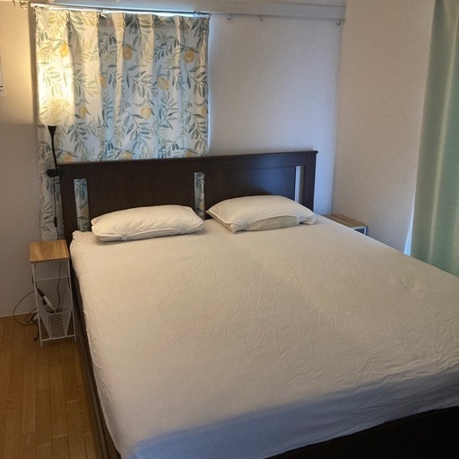 美品⭐️IKEA 2人用ベッド