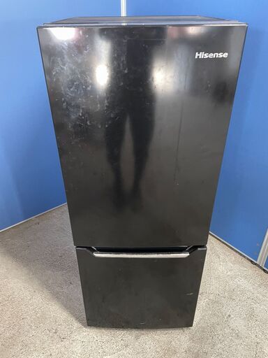 【良品】Hisense 2ドア冷蔵庫 HR-D15CB 2018年製 通電確認済み 人気 早い者勝ち 引取歓迎 配送OK