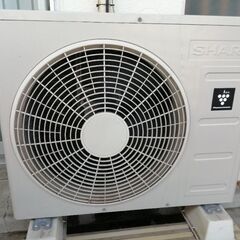 【ジャンク扱い】SHARPエアコン（2017年製）※8/23まで掲載。の画像