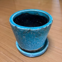 植木鉢 ターコイズ