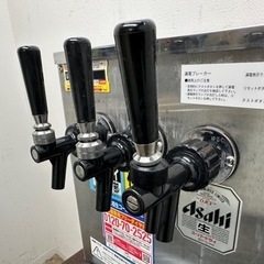 ボクソン　業務用　3口　生ビールサーバー　ディスペンサー　アサヒビールヘッド　厨房　飲食店　VT-45DTの画像