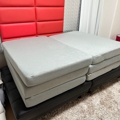 ★腰痛にも優しい★折りたたみシングル／ヘタレなし、厚みしっかり　...