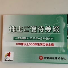スパリゾートワンハワイアンズ　割引券②