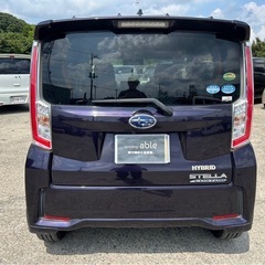 【支払総額27.8】即日納車可能h28年式ステラカスタム ターボ車検令和7年2月 クルーズコントロール  バックカメラ フルセグTV BTオーディオ 修復歴なしの画像
