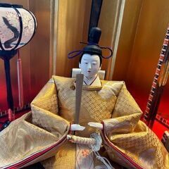 親王飾りひな人形セットの画像