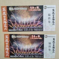 男鹿花火チケット
