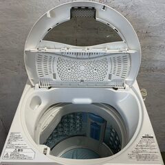 【TOSHIBA】 東芝 全自動電機洗濯機 5.0㎏  AW-5G6 2018年製 J0271 の画像