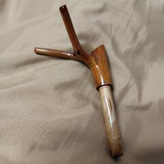 へら鮒　一点物手作り自然木目万力セットの画像