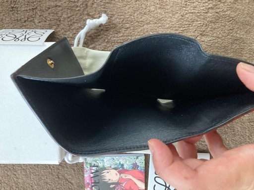 本物　ロエベとジブリのコラボの財布　世界に一つしかない逸品