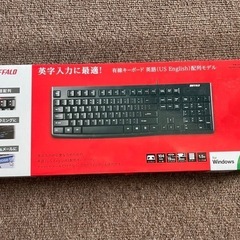 iBUFFALO BSKBU108ENBK  有線のキーボード