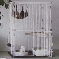 ペッツファースト限定　ケージ　白の画像