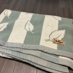 ニッケ 毛布 美品