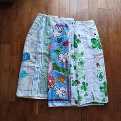 ラップタオル3枚