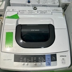早い者勝ち大セール‼️‼️＋ご来店時、ガン×2お値引き‼️HITACHI(日立) 2018年製 5.0kg 洗濯機?