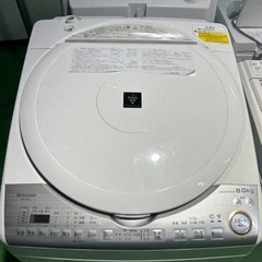 早い者勝ち大セール‼️‼️＋ご来店時、ガン×2お値引き‼️SHARP(シャープ) 2018年製 8.0kg 洗濯機?