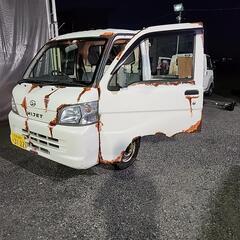 ハイゼットトラック四駆。プッシュ式4wd 5速、エアコン，パワス...