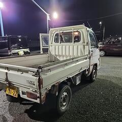 ハイゼットトラック四駆。プッシュ式4wd 5速、エアコン，パワステ錆塗装の画像