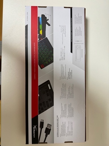 【新品未開封】HyperX　Alloy Origins Core RGB PBTメカニカルゲーミングキーボード テンキーレス