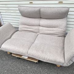 ■座椅子生活 明光ホームテック 超ゆったり座れる カウチソファ ...