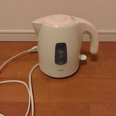電気ポット(ピンク)