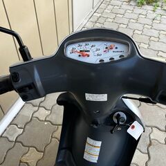 引取先が決まりました　レッツ４　バッテリー新品　シート張り替え　前後ミシュランタイヤ　エンジン吹け良しの画像