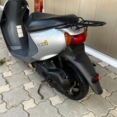 引取先が決まりました　レッツ４　バッテリー新品　シート張り替え　前後ミシュランタイヤ　エンジン吹け良しの画像