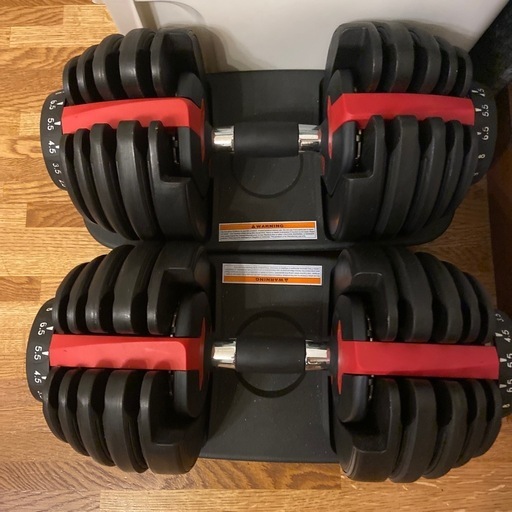 可変式ダンベル2個セット