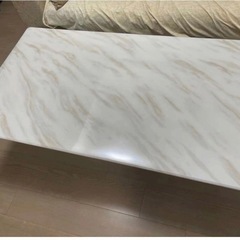 大理石風　ダイニングテーブル