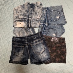 ショートパンツ5枚セットの画像