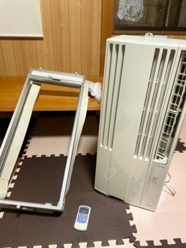 【受付終了】　ウィンドウエアコン‼️窓用エアコン！コロナ！