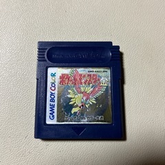 レトロゲーム機ゲームボーイカラー　クリアタイプの画像