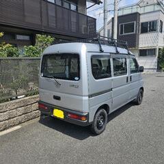 アクティ　バン　HH6 フルタイム4WD 社外ナビ、モニター付きの画像