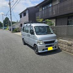 アクティ　バン　HH6 フルタイム4WD 社外ナビ、モニター付き