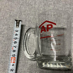 【未使用品】ガラスマグカップ2個セット 箱入り【ノベルティ　ガラスコップ　ペアグラス　食器】の画像