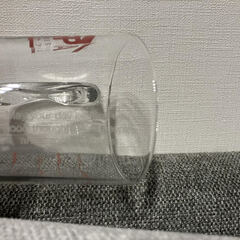 【未使用品】ガラスマグカップ2個セット 箱入り【ノベルティ　ガラスコップ　ペアグラス　食器】の画像