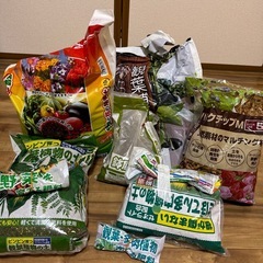 観葉植物土、野菜・花土、さぼてん・多肉植物の土