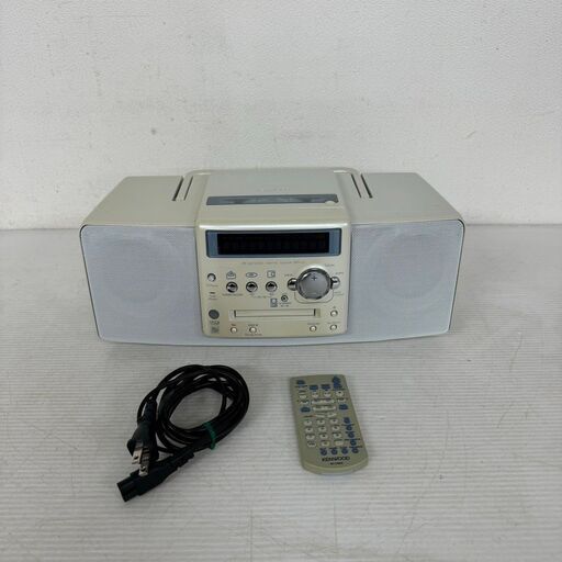 【KENWOOD】 ケンウッド MD CD ラジオ パーソナルステレオシステム MDX-L1 2007年製 N0297