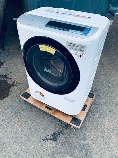 ♦️日立ドラム式電気洗濯乾燥機【2018年式】BD-NV110BL