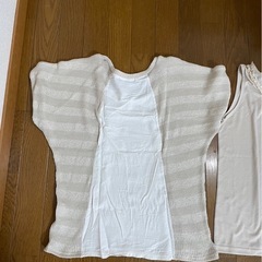 ★8/13～16お取引限定★レディース　セット　タンクトップ＆カットソー　Mの画像