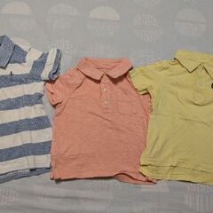 ベビー用ポロシャツ　トミーヒルフィガー等　3着セット