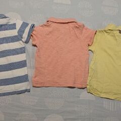 ベビー用ポロシャツ　トミーヒルフィガー等　3着セットの画像