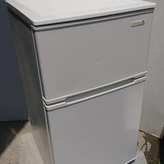 取置き★2018年製ヤマダ電機2ドア冷蔵庫90L★