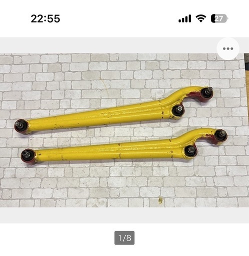 成約済み　リア　リーディングアーム　ジムニー　シエラ　JB43