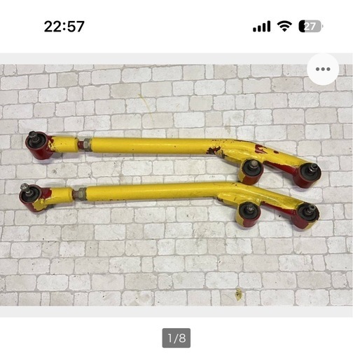 成約済み　フロント　リーディングアーム　ジムニー　シエラ　JB43