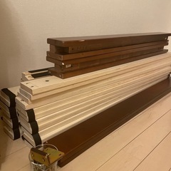 木材（すのこベッド解体品）の画像