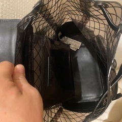 ZARA BASIC✨人気商品✨透けデザイン✨リュック✨の画像